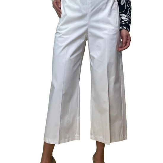 Emme Marella Pantalone Donna Tisbe Bianco Latte 2515131042200 004 EMME MARELLA 