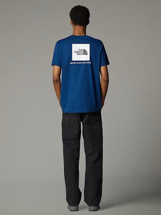 T-Shirt Redbox Uomo Estate Blu Bianco
