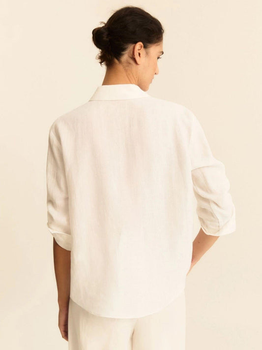 Emme Marella - Women's White Girello Shirt