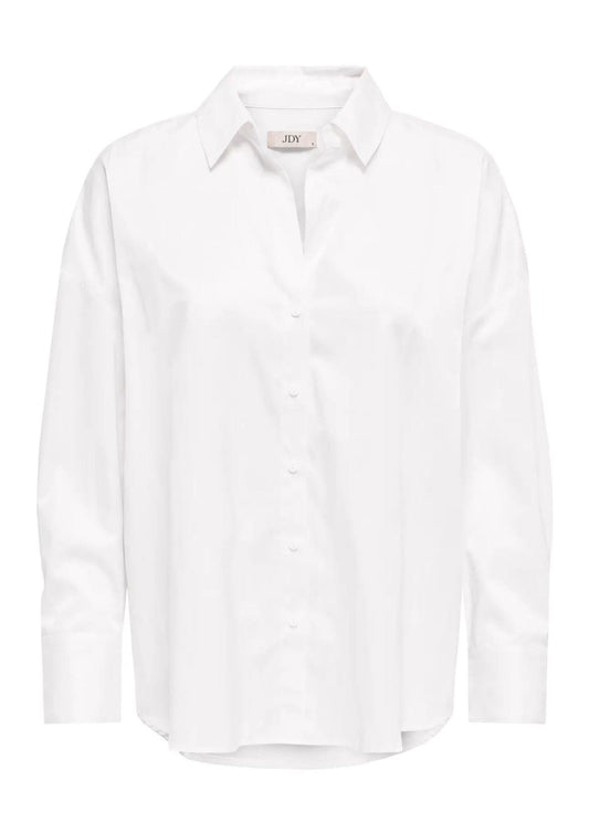 Jacqueline De Yong Camicia Donna Vesper Bianca