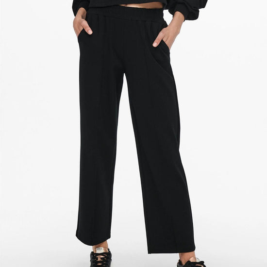 Only ONLPOPTRASH-SUKI Loose Fit Pantaloni a gamba larga Donna Nero 15235076 Black ONLY 