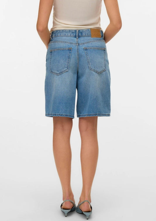 Vero Moda - Bermuda Donna Sage Blu Denim Chiaro