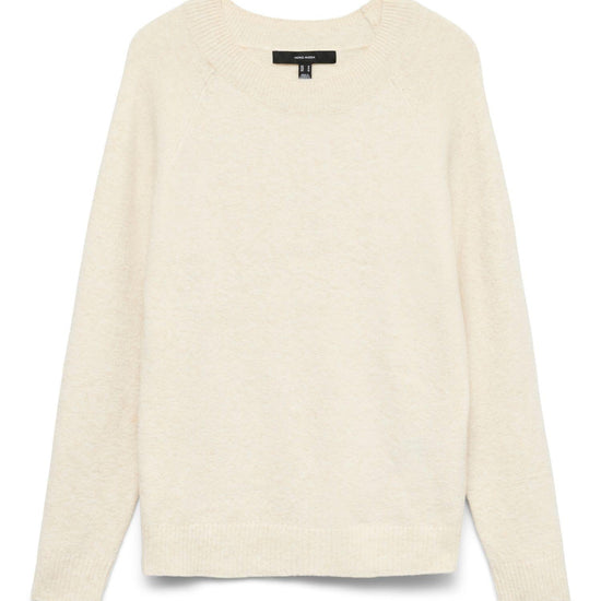Vero Moda Maglia Donna Doffy Bianco Panna 10201022 Birch MELANGE VERO MODA 