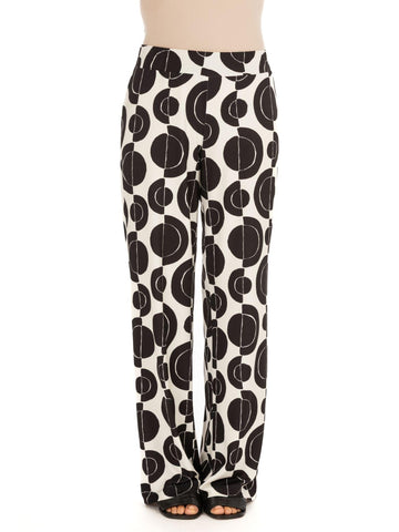 Diana Gallesi - Pantalone Donna Bianco Latte e Nero