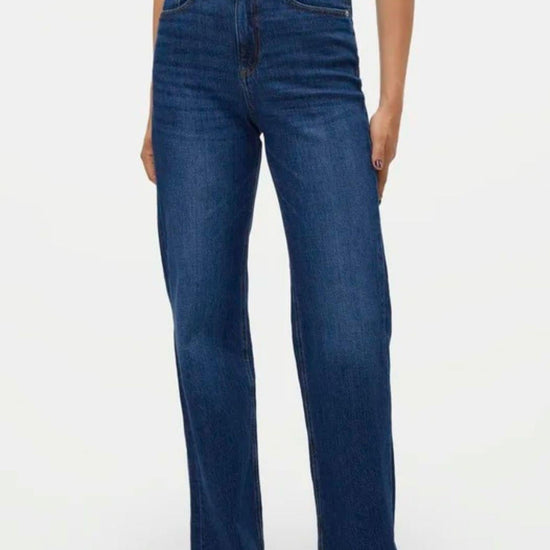 Vero Moda Jeans Donna Tessa Blu Scuro 10311180 Dark Blue Denim VERO MODA 
