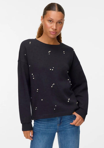 Vero Moda Felpa Donna Fatilda Nera