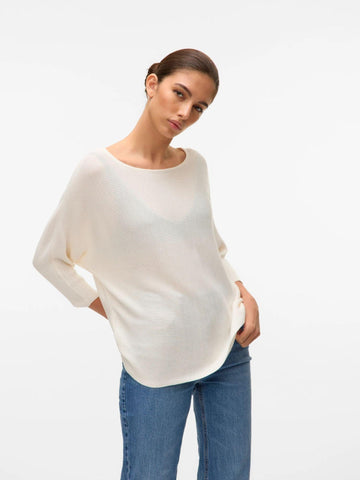 Vero Moda Maglia Donna Bianco VMNora