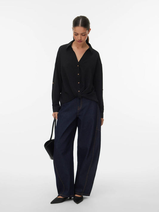 Vero Moda - Women's Black Izzy Shirt