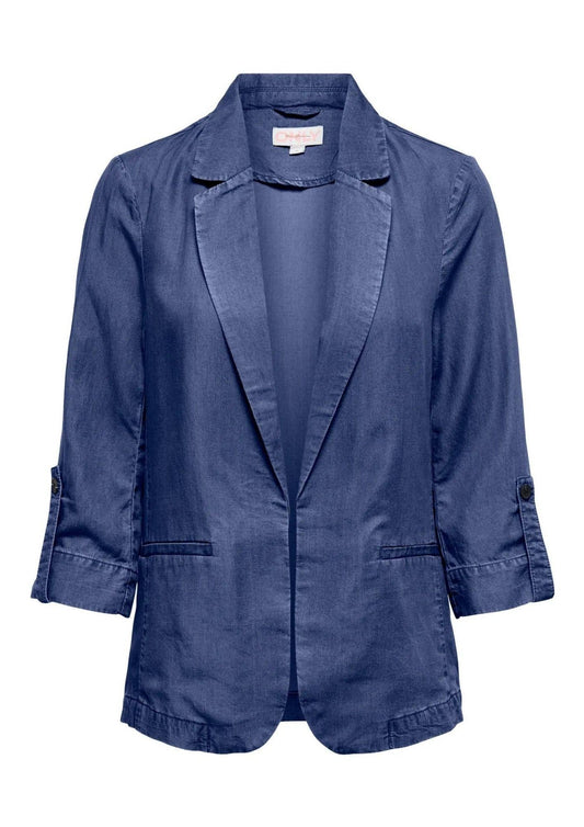 Only - Women's Jacket Dark Blue Denim