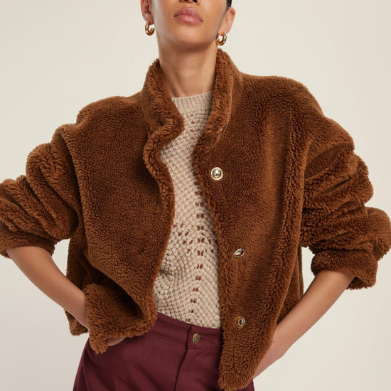 Emme Marella Bomber reversibile Vicenza Cognac 2525456031200 002 EMME MARELLA 