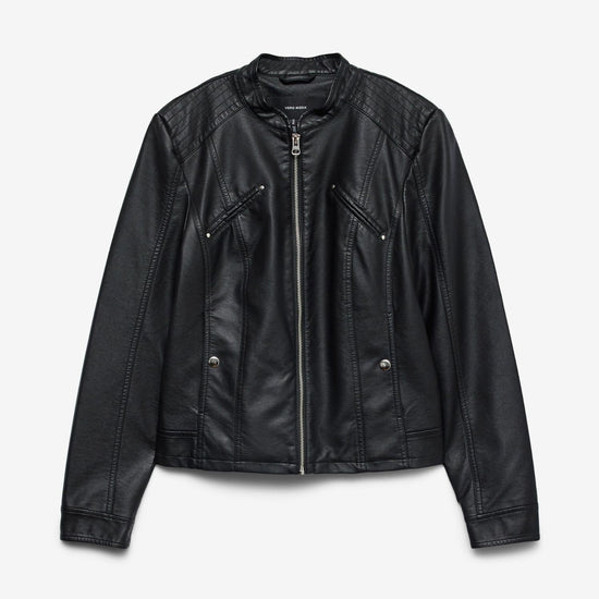 Vero Moda Giacca Biker Donna VMFAVODONA Nero 10288555 Black VERO MODA 