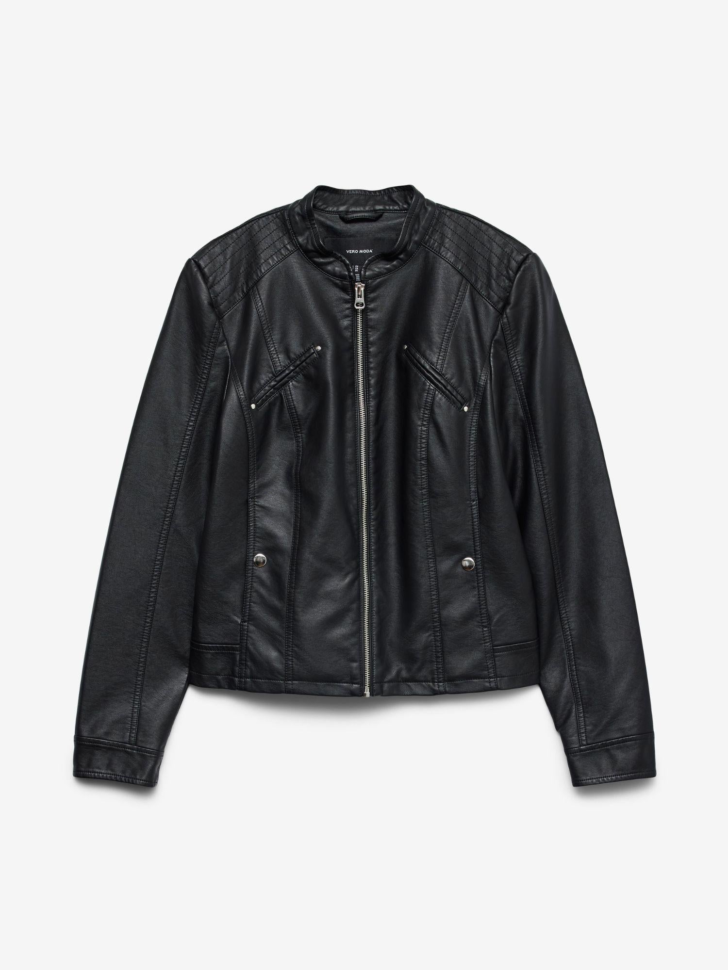 Vero Moda Giacca Biker Donna VMFAVODONA Nero 10288555 Black VERO MODA 