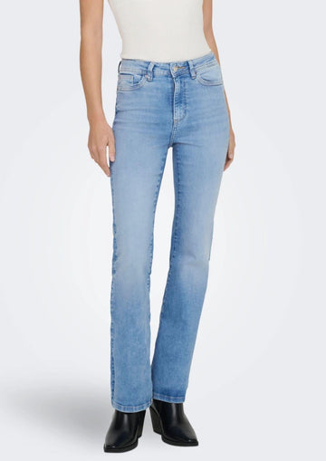 Only Jeans Donna Wauw Blu Denim Chiaro