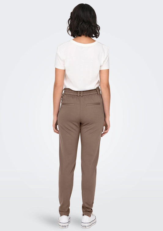Pantaloni Donna Poptrash Marrone