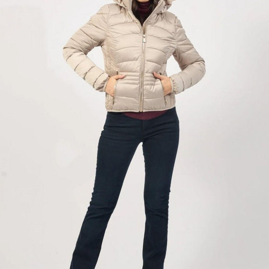 Giubbino Yes Zee Donna Beige J007 M800 0222 YES ZEE 