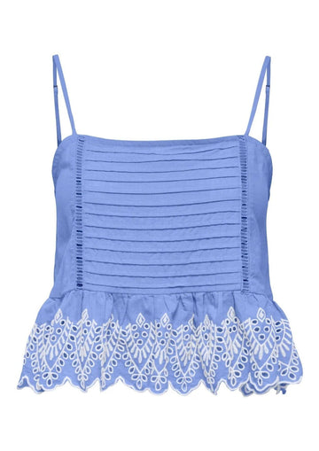 Only Top Donna Tulum Azzurro