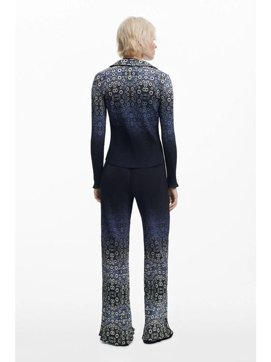 Camicia disegnata da Mr. Christian Lacroix Donna Blu