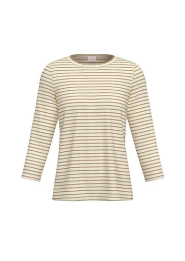 Emme Marella Maglia Donna Cosetta Bianco e Grano