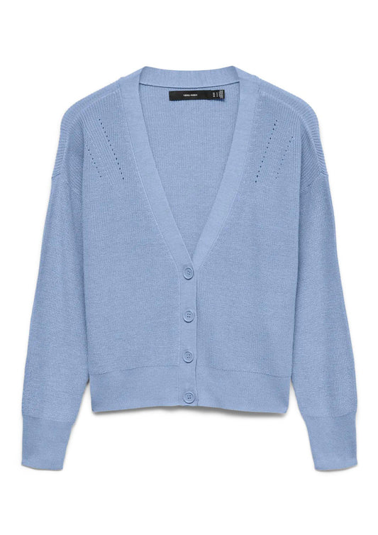 Vero Moda - Women's Newlexsun Blue Cardigan<br>