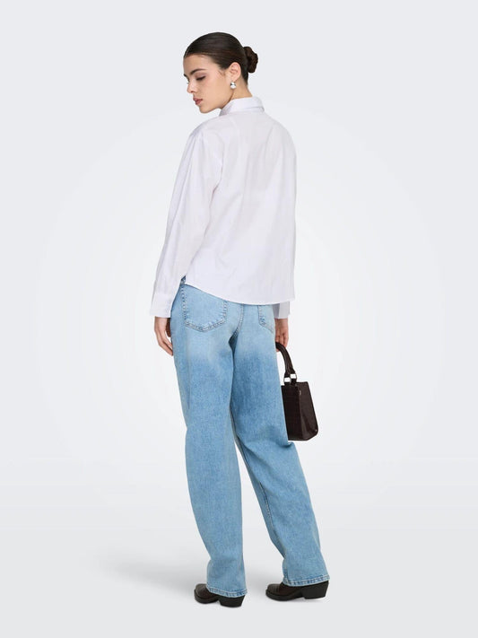 Jacqueline De Yong - Women's Shirt White willow
