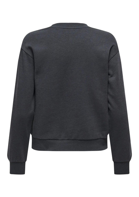 Jaqueline De Yong Felpa Donna Paris Grigia