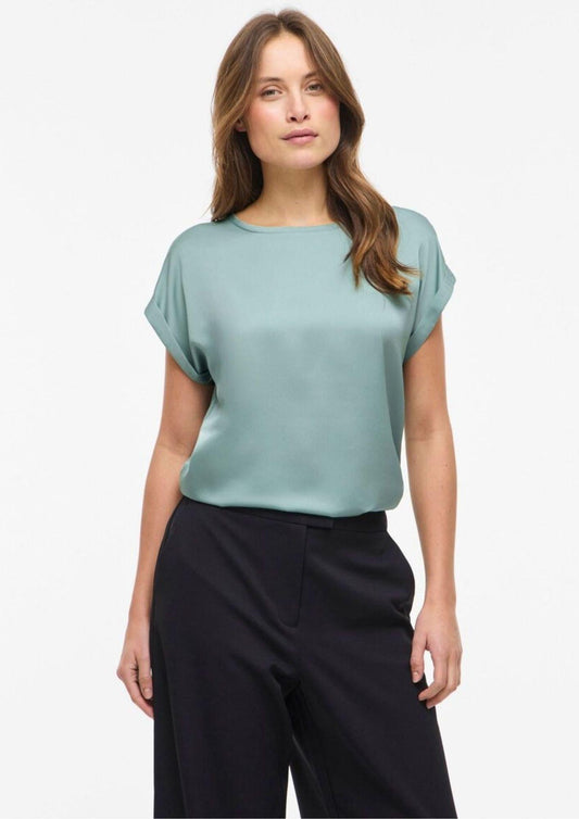 Vila - Women's Blue Surf Shirt