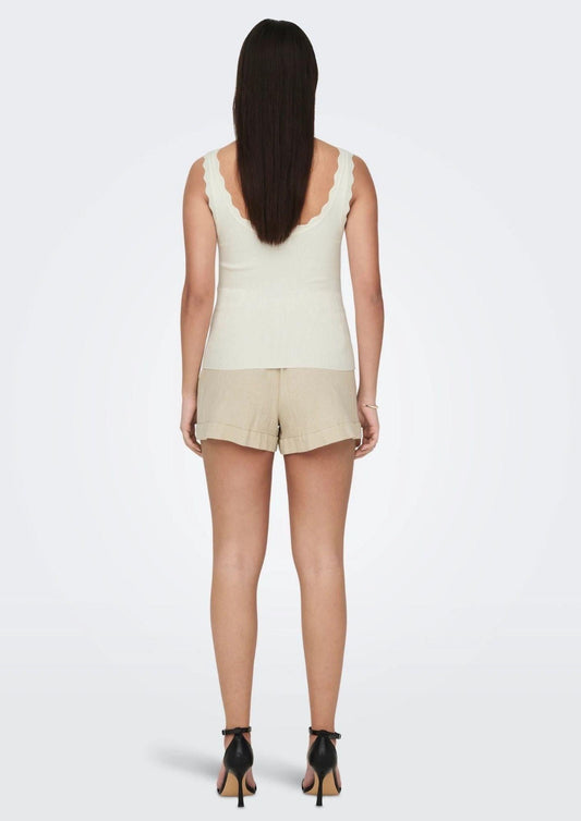 Jacqueline De Yong - Women's Nanna White Tank Top