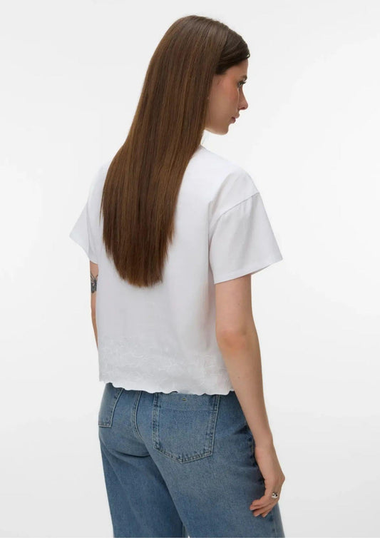 Vero Moda - Women's Noah White Jumper