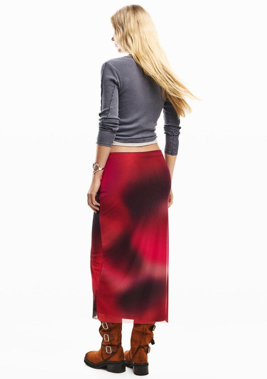 Desigual - Gonna Donna Falasmee Rossa