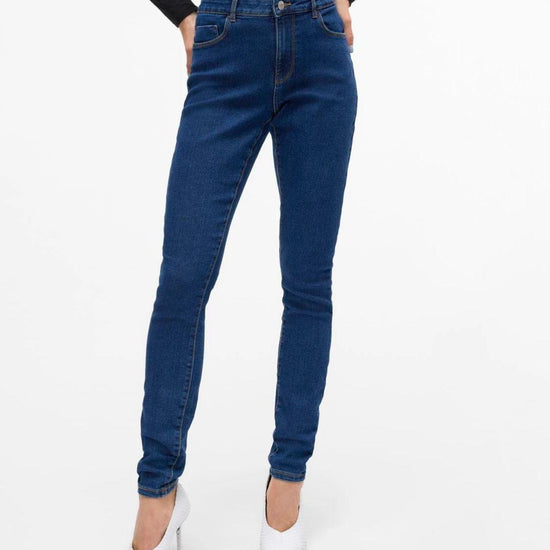 Jeans Skinny Fit Donna Dark Blue Denim 10310613 Dark Blue Denim VERO MODA 