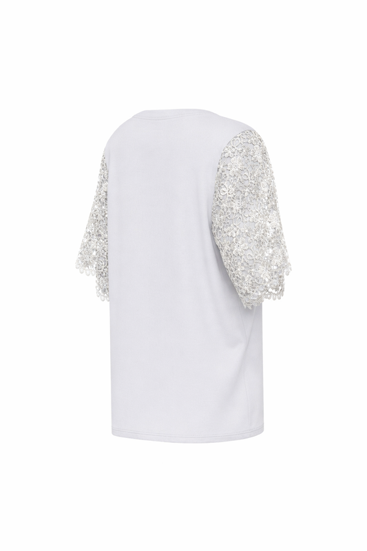 Emme Marella - Maglietta Donna ceppo Bianca