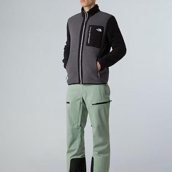 The North Face Giacca in pile Yumiori con cerniera integrale Uomo Anthracite Grey TNF Black Monument Grey NF0A883R WVO THE NORTH FACE 