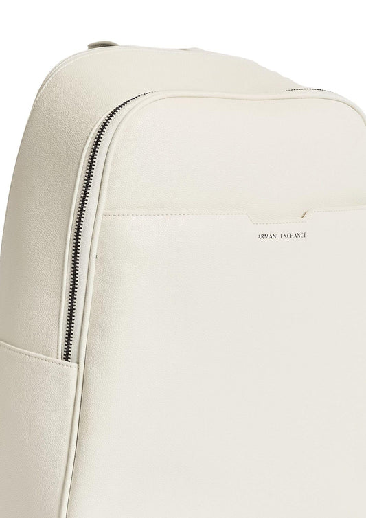 Armani Exchange - Men's White Backpack