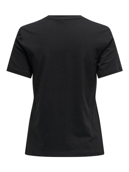 T-Shirt Donna Black Fierce essential