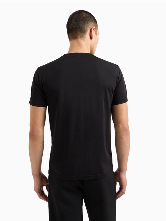 T-shirt EA7 Emporio Armani Girocollo Uomo Nero