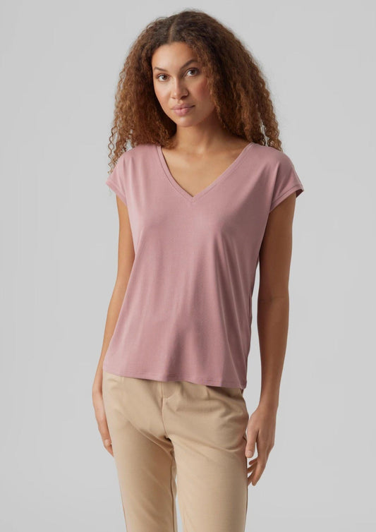 Vero Moda Women's Filli Pink Top