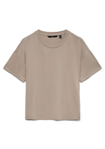 Vero Moda - T-Shirt Donna Filli Grigio Luna