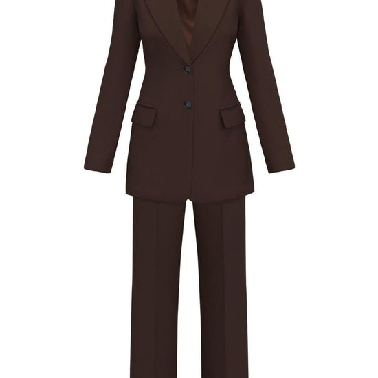 Emme Marella Tailleur Donna Zolla Marrone Testa di Moro 2525096021200 004 EMME MARELLA 