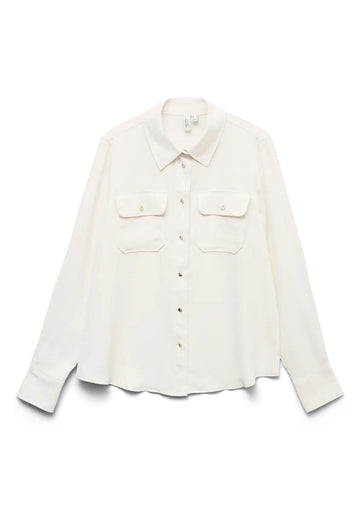 Vero Moda - Camicia Donna Hendrix Bianca
