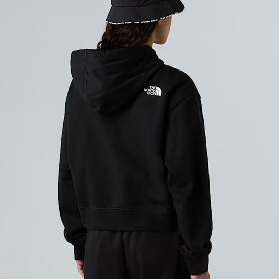 The North Face Felpa con cappuccio corta in vita Essential Donna TNF Black NF0A89EX JK3 THE NORTH FACE 
