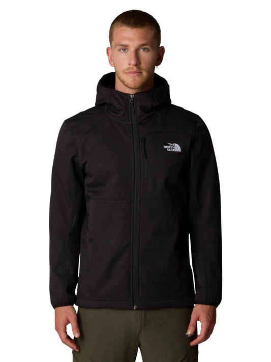 The North Face Giacca Uomo Softshell con Cappuccio Quest Nero