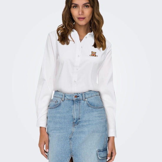 Jacqueline De Yong JDYMIO Camicia Donna Bianco 15368291 White JACQUELINE DE YONG 