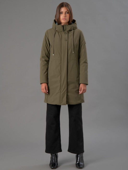 Rihunik Giacca Invernale Donna Nizza25 Verde