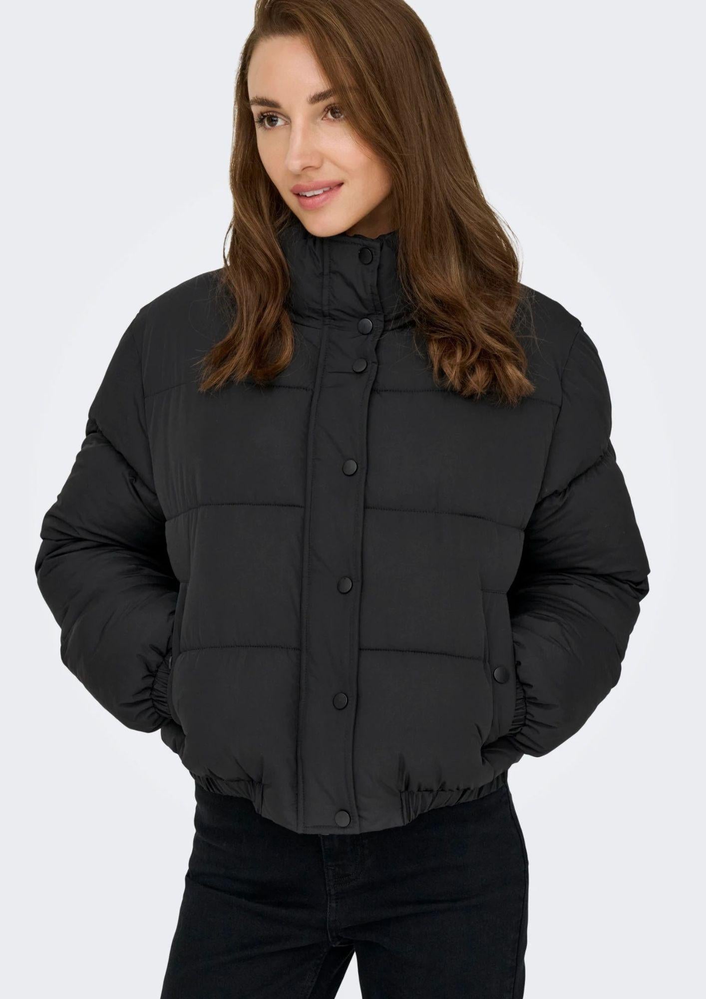 Jacqueline De Yong Giacca Invernale Donna Moon Nera 15353988 Black JACQUELINE DE YONG 
