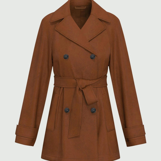Emme Marella Trench in jersey Team Donna Cioccolato 2525906011200 004 EMME MARELLA 