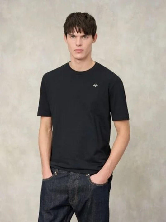 Blauer - Maglia Uomo Nera Logo Minimal Errol