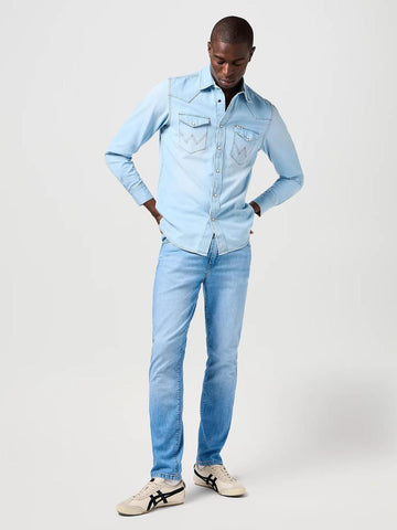Jeans Larston Low Stretch Uomo Slate Shade