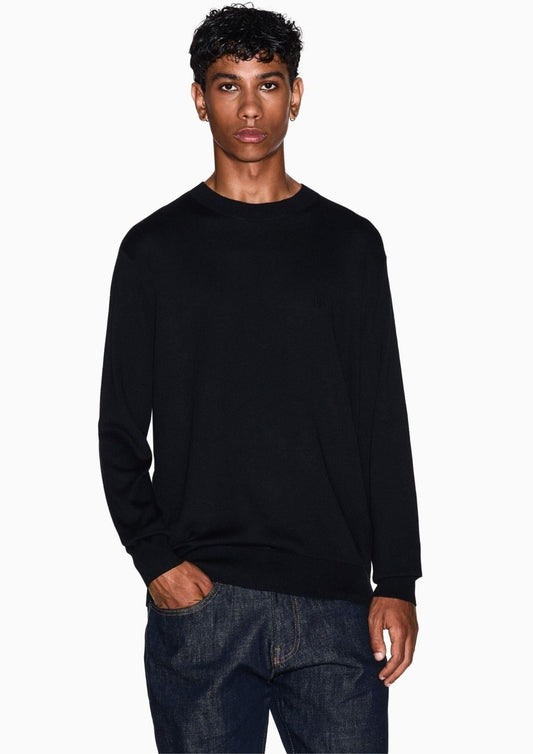 Armani Exchange - Pullover Uomo Nero