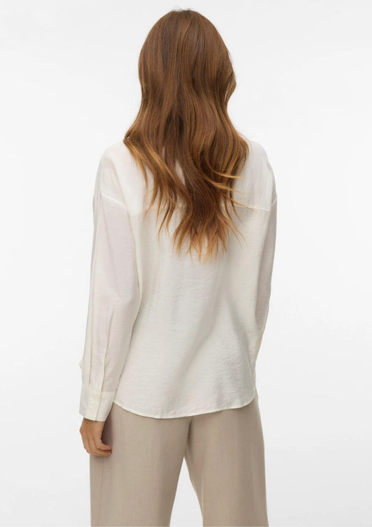 Vero Moda - Women's Kaja White Shirt