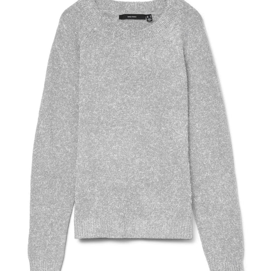 Vero Moda Maglione Donna Doffy Grigio Chiaro 10201022 Light Grey Melange VERO MODA 